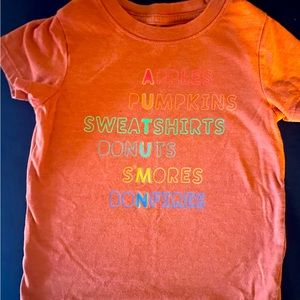 Cat & Jack Fall t-shirt